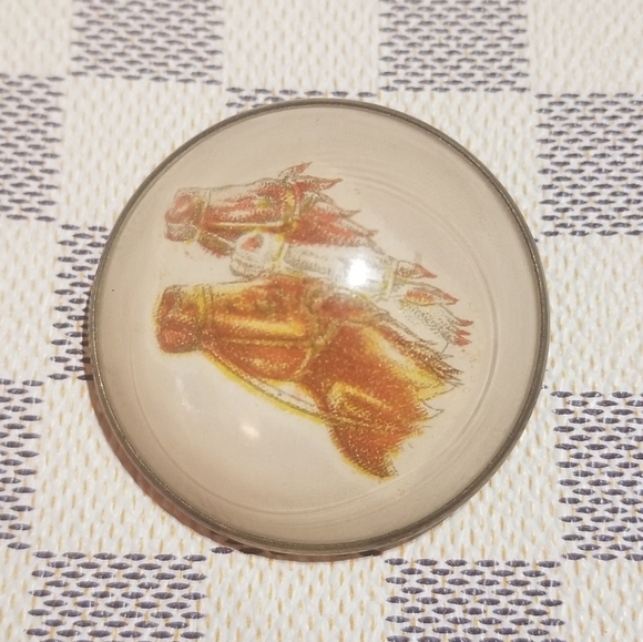 Victorian Bridle Rosette Brooch Antique - Picture 3 of 7